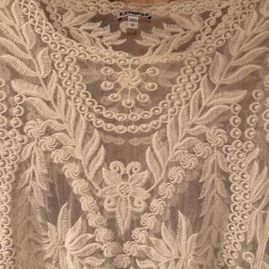 Express lace top